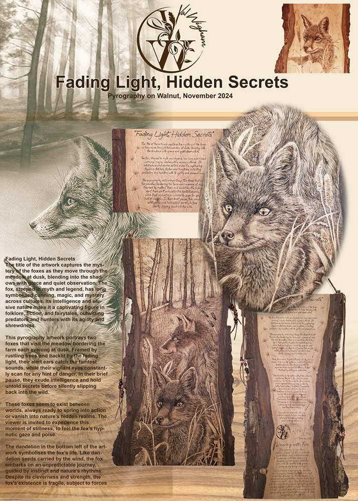 Val Wigham. Fading Light, Hidden Secrets