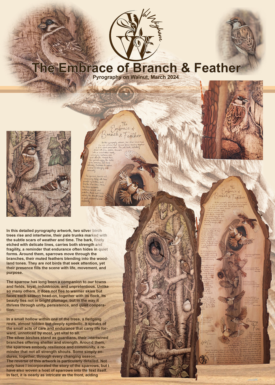 The Embrace of Branch Feather